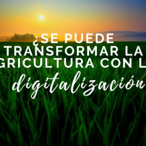 Digitalización agrícola